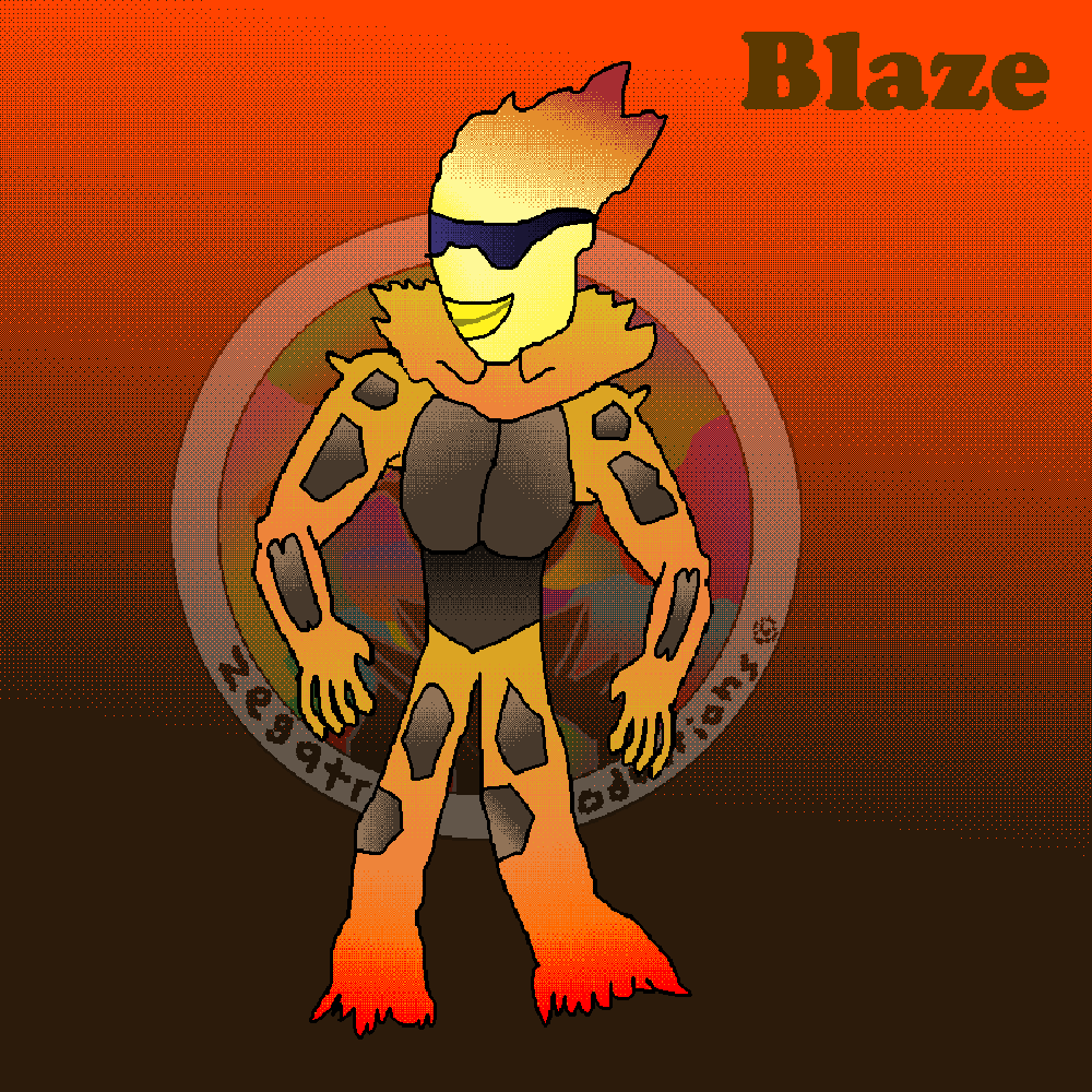 Blaze portrait